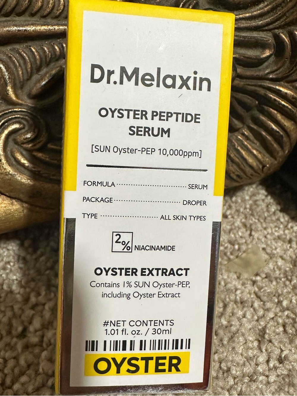 NIB Dr.Melaxin Oyster Peptide Ampoule Serum Extract 1.01 fl oz